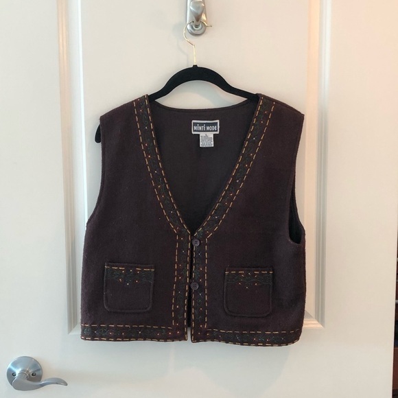 Vintage Minti Mode Vest Size L - Picture 4 of 16